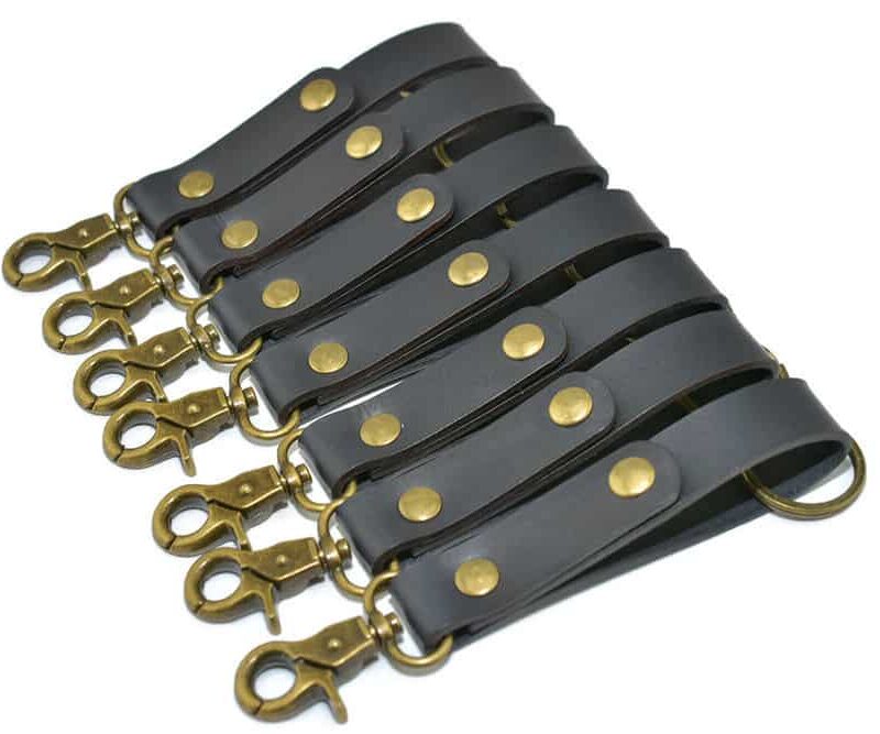 leather keychain ta-029-8