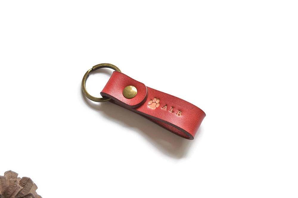 leather keychain ta-030-1