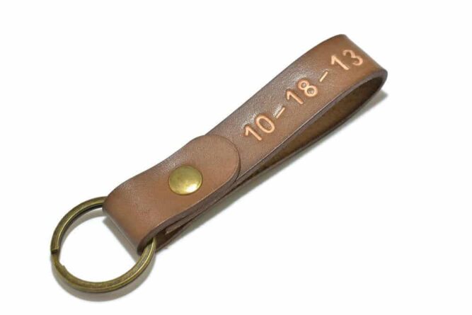 leather keychain ta-031-5