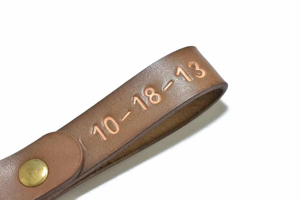 leather keychain ta-031-6
