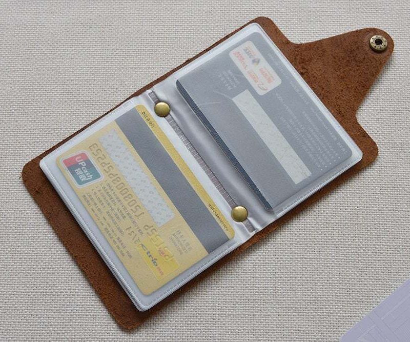 Leather credit card holder TA 051-2