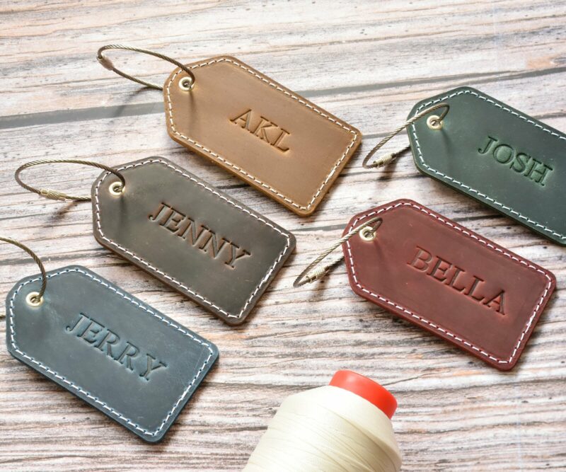 Personalized luggage tag TA 052-10