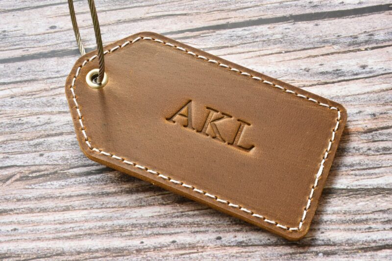 Personalized luggage tag TA 052-8