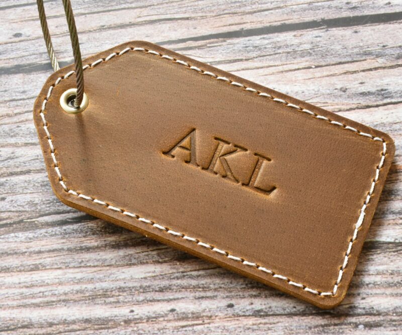 Personalized luggage tag TA 052-8