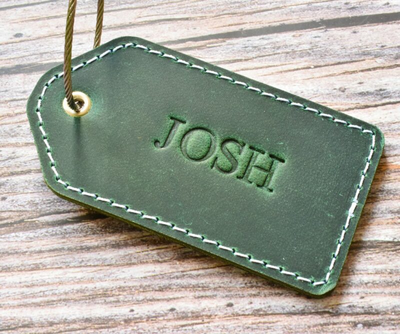 Personalized luggage tag TA 052-7