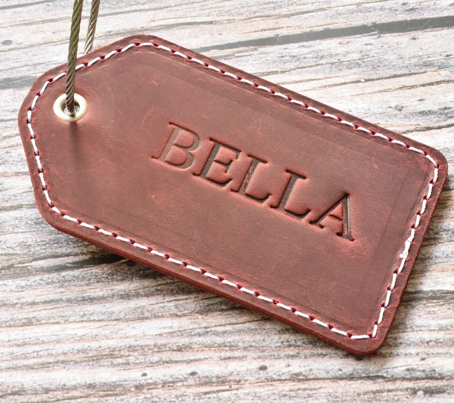 Personalized luggage tag TA 052-6