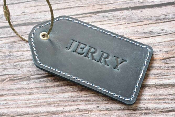 Personalized luggage tag TA 052-5