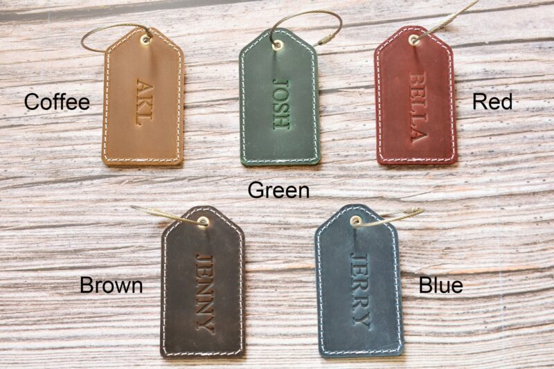 Personalized luggage tag TA 052-1
